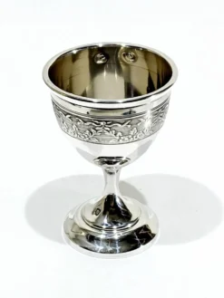 Coquetier en argent massif Pierre Bezon