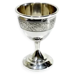 Coquetier en argent massif Pierre Bezon