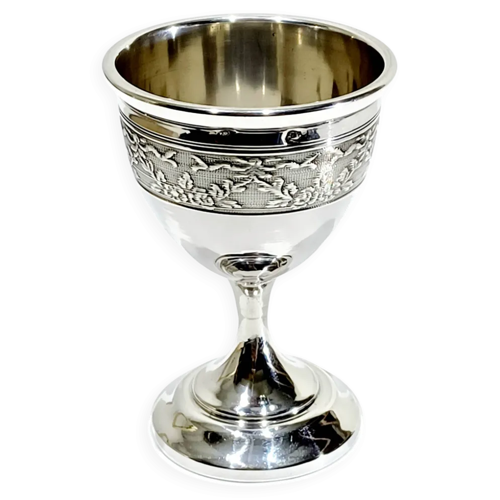 Coquetier en argent massif Pierre Bezon