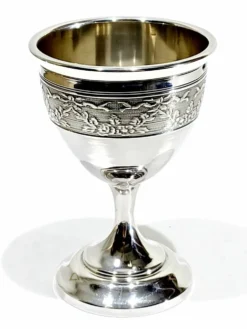 Coquetier en argent massif Pierre Bezon