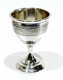 Coquetier en argent massif Pierre Bezon