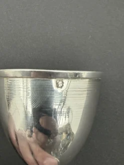 Coquetier en argent massif, XIXème