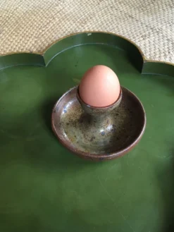 Coquetier en grès