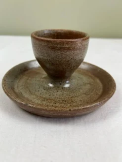 Coquetier en grès