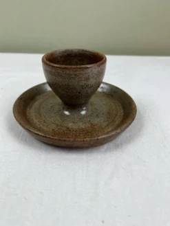 Coquetier en grès