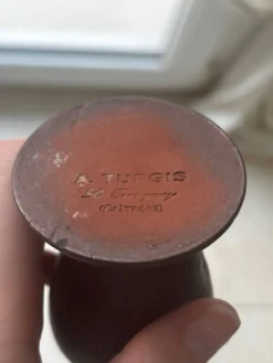 Coquetier en grès poterie Turgis calvados