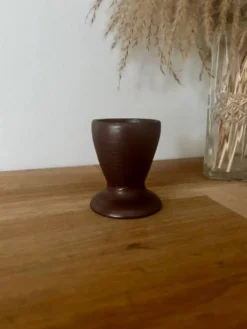 Coquetier en grès poterie Turgis calvados