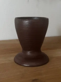 Coquetier en grès poterie Turgis calvados