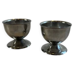 Coquetier en INOX vintage