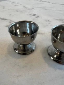 Coquetier en INOX vintage