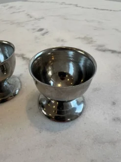 Coquetier en INOX vintage