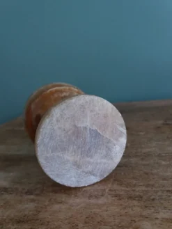 Coquetier en onyx albâtre