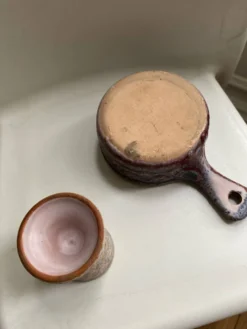Coquetier et caquelon
