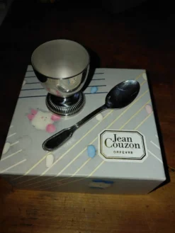 Coquetier et sa cuillère Jean Couzon