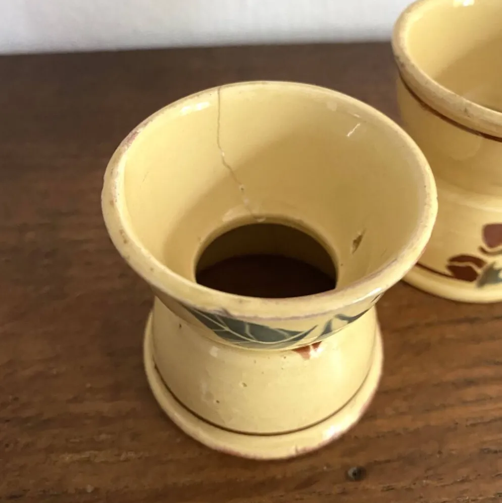 Coquetiers anciens diabolo