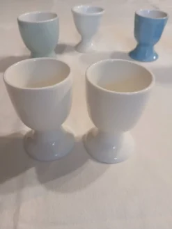 6 coquetiers anciens dépareillés