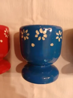 3 coquetiers anciens en bois