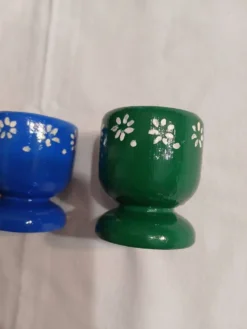 3 coquetiers anciens en bois