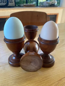 4 coquetiers bois