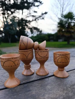 5 coquetiers bois années 50/60