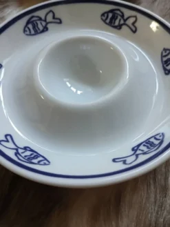 4 coquetiers Carré Blanc