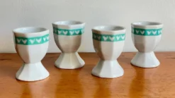 Coquetiers céramique vintage