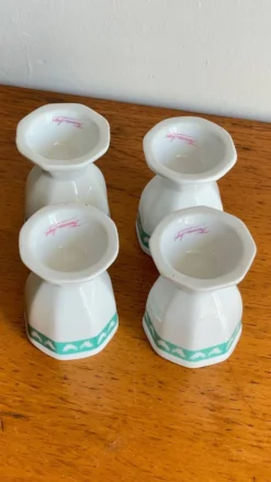 Coquetiers céramique vintage