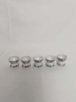 Coquetiers diabolo Sarreguemines Poitou lot de 5