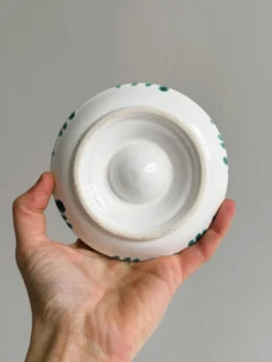 2 coquetiers en céramique