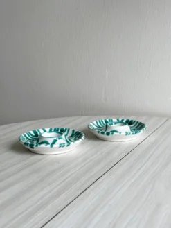 2 coquetiers en céramique