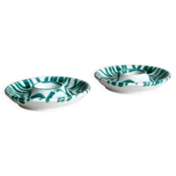 2 coquetiers en céramique