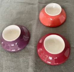 Coquetiers en faïence 70´S