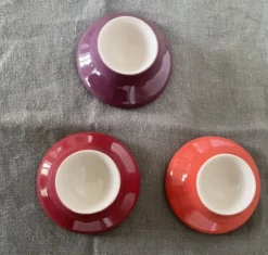 Coquetiers en faïence 70´S