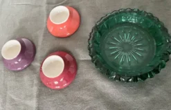Coquetiers en faïence 70´S