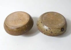 2 coquetiers en grès vintage