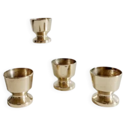 Coquetiers en laiton