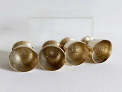 Coquetiers en laiton