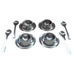 Coquetiers et cuillères