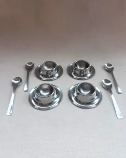 Coquetiers et cuillères