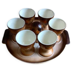Coquetiers et salière