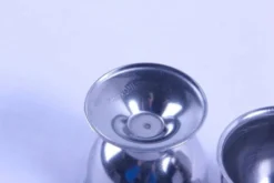 2 coquetiers inox anciens