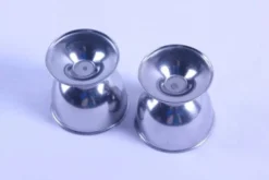 2 coquetiers inox anciens
