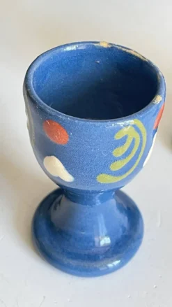 Coquetiers poterie d'alsace vintage