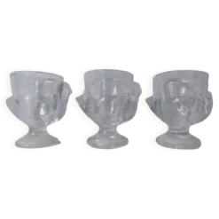 coquetiers poules transparentes