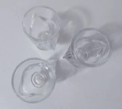 coquetiers poules transparentes