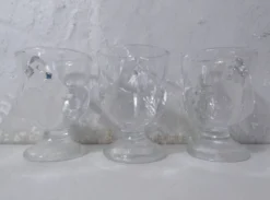 coquetiers poules transparentes