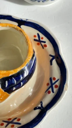 Coquetiers Villeroy & Boch vintage