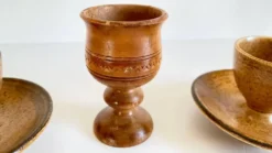 3 coquetiers vintage