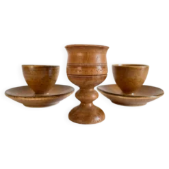 3 coquetiers vintage