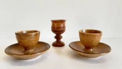 3 coquetiers vintage
